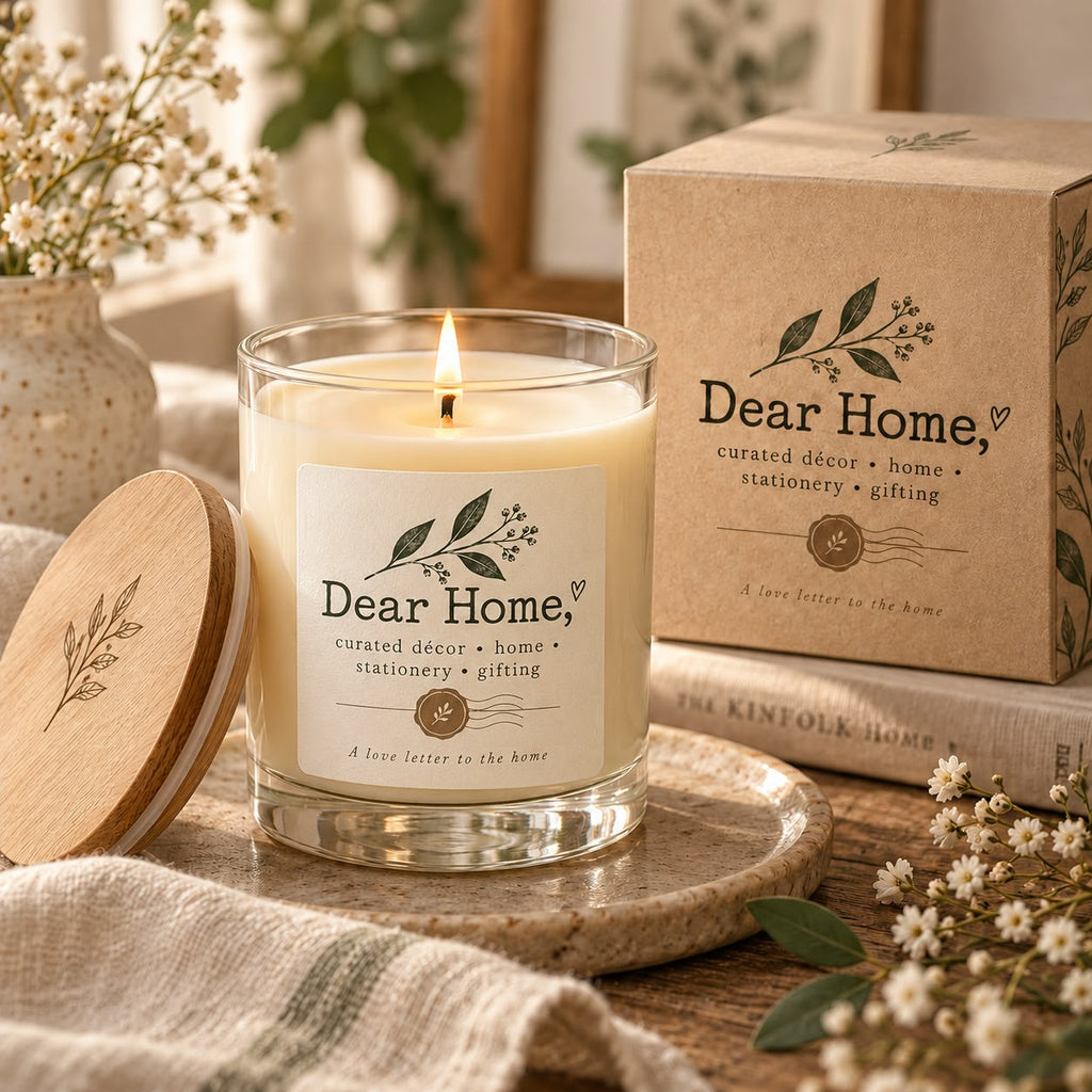Christmas scented candles